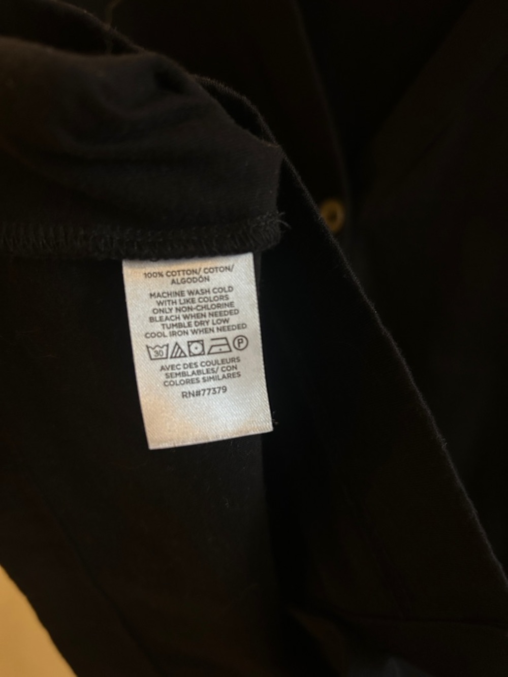Ann Taylor Factory Button Front V Neck Top - Picture 6 of 6